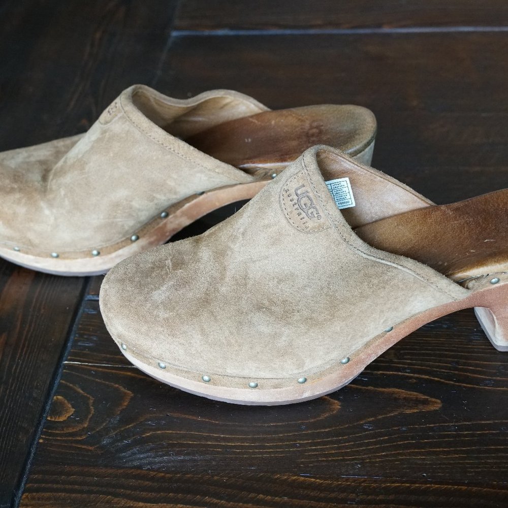 UGG Abbie Women's Suede Mule Clogs